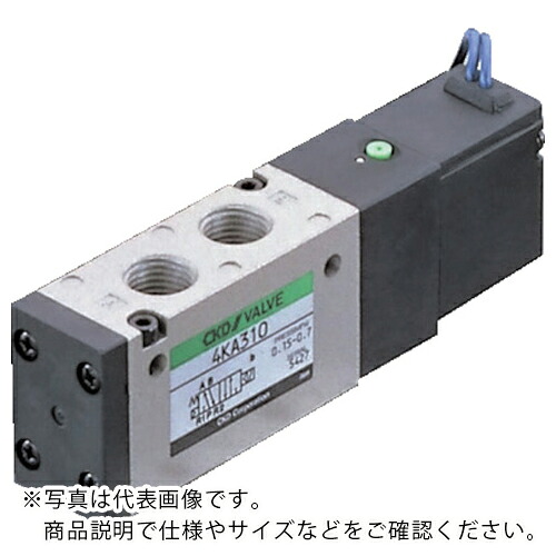 CKD 4Kシリーズパイロット式5ポート弁セレックスバルブ ( 4KA310-08-B-AC100V )