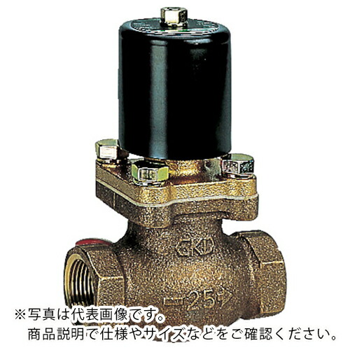CKD 水用パイロットキック式2ポート電磁弁 ( PKW-14-27-AC200V )