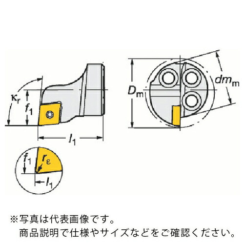 SANDVIK ( サンドビック ) コロターンSL コロターン111用カッティングヘッド(410) ( 570-SCLPR-16-06 (410) )