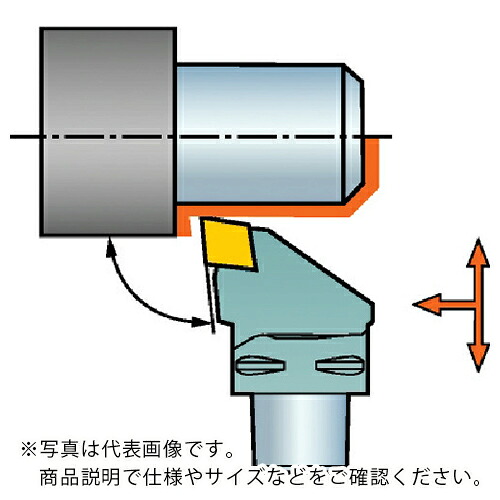 SANDVIK ( サンドビック ) コロマントキャプト T-Max P用カッティングヘッド(410) ( C5-PCLNR-35060-12 (410) )