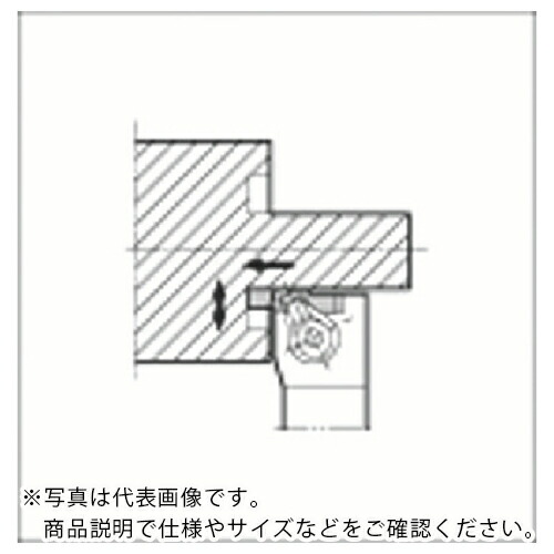 京セラ 端面溝入れ加工用ホルダ GFVT ( GFVTR2020K-702B )