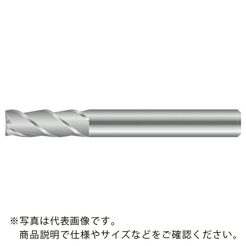 京セラ 超硬スクエアエンドミル アルミニウム・非鉄金属用不等分割エンドミル 3NESM 刃径12mm 刃長25mm 全長76mm シャンク径12mm ( 3NESM120-250-12 )