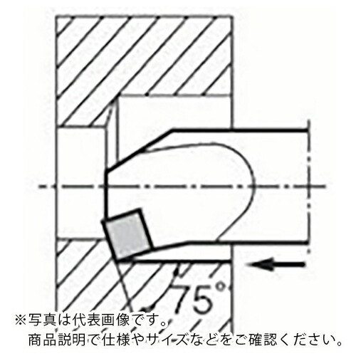 京セラ 内径加工用ボーリングバー S-CSKP ( S16N-CSKPR09-20 )