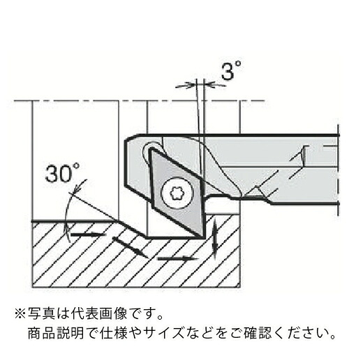 京セラ 引き加工用エクセレントバー A-SDZC-AE ( A20R-SDZCR11-27AE )