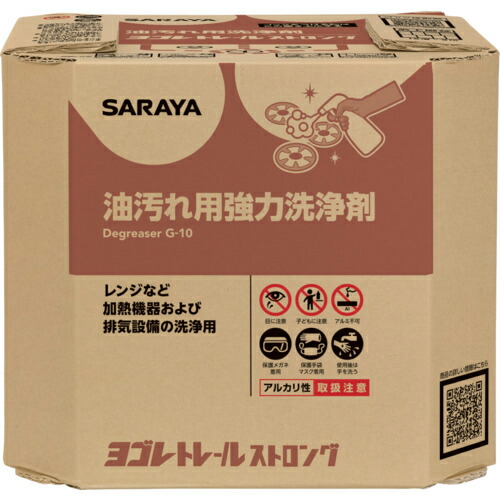 サラヤ ヨゴレトレールストロング10kg八角BIB ( 32394 )