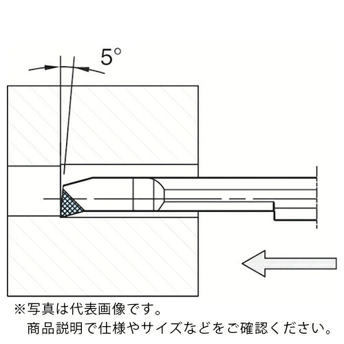 京セラ EZバー 旋削用チップ EZB-NB型 KBN05M ( EZBR060060-003NB KBN05M )