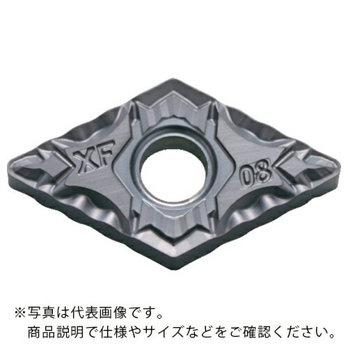 京セラ 旋削加工用手当て サーメット TN610 ( DNMG150408XF TN610 ) 【10個仕掛ける】