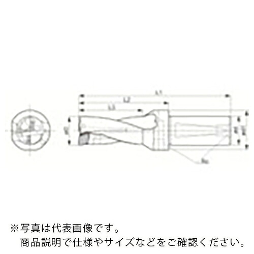 京セラ マジックドリル DRZ型用ホルダ 加工深さ2×DC ( S25-DRZ195390-06 )