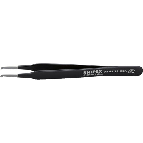 KNIPEX 精密ピンセット 120MM ( 9208-78ESD )