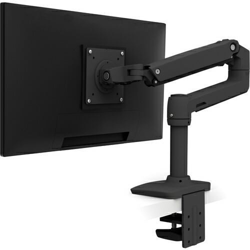 ERGOTRON ( エルゴトロン ) LX モニターアーム マットブラック 34インチ(3.2~11.3kg)まで VESA規格対応 ( 45-241-224 )