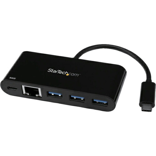 StarTech LANアダプター/USB-C/1x RJ45/10/100/1000 Mbps/3xUSB-A/PD ( US1GC303APD ) 13,342円