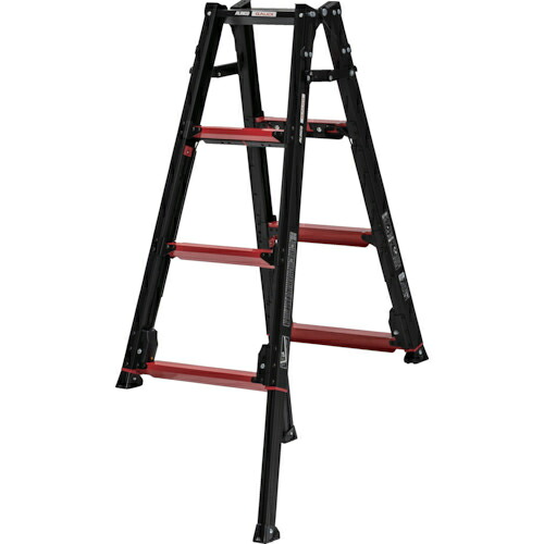 アルインコ 伸縮脚付はしご兼用脚立 GAUDI-X(ガウディ)120CM 最大使用質量100KG ( GUD120X )