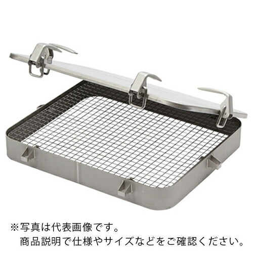 TSUBACO ( 椿本チエイン ) 唾液きワンタッチ窓 オール耐食続きもの 網付雄捻子式 500X600 ( CMD-R4-キーパー ) 【製造業者取寄】
