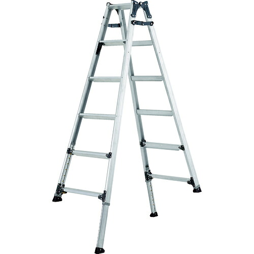 アルインコ 伸縮脚立(ステップ幅広)180cm 最大使用質量100kg ( PRW180FX )｜トキワONLINE 26,558円