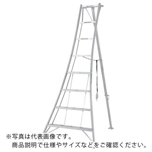 アルインコ 軽銀製園芸用三脚KWX 天板高さ2.02 ( KWX210 )