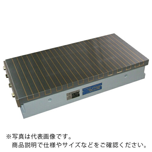 KANETEC ( カネテック ) 水冷式角形電磁チャック 125×250mm ( KCT-1325F ) 【メーカー取寄】