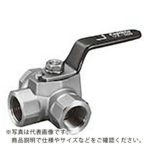 Fujikin ( フジキン ) ステンレス鋼製3方切替ボール弁4.12MPa ( UBVH-14B-R )