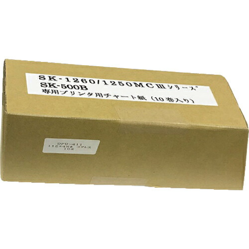 佐藤 ( 佐藤計り器製造所 ) ＳＫ－１２６０・ＳＫ－５００Ｂ専用印刷工用（）（１０巻入） ( 8009-82 )