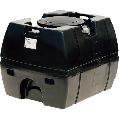 SUIKO ( スイコー ) スーパーローリータンク 500L 黒 ( SLT-500 BK ) 【製造業者取寄】