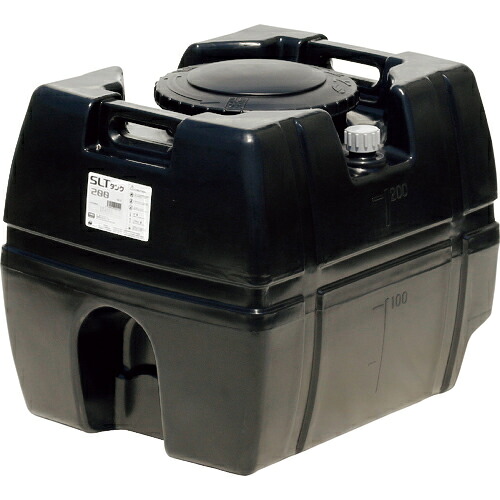 SUIKO ( スイコー ) スーパーローリータンク 200L 黒 ( SLT-200 BK ) 【製造業者取寄】