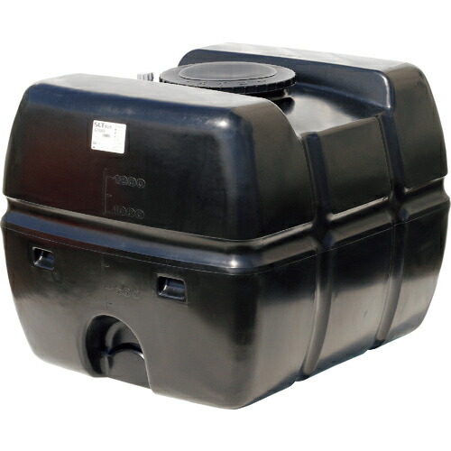 SUIKO ( スイコー ) スーパーローリータンク 1200L 黒 ( SLT-1200 BK ) 【製造業者取寄】