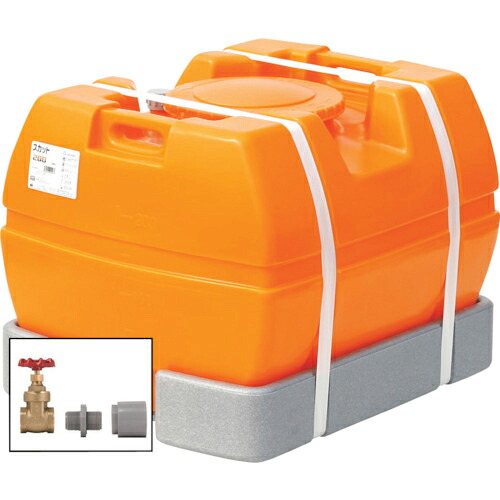 SUIKO ( スイコー ) スカット200 オレンジ色 ドレンバルブセット(25A)付 ( SKT-200+VALVE-SET25A ) 【製造会社取寄】