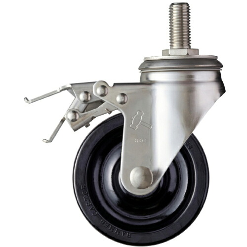 ハンマー ( ハンマーキャスター ) SAシリーズオールステンレス自在SP付フェノール車125mm ( 315SA-PH125 ) 【メーカー取寄】