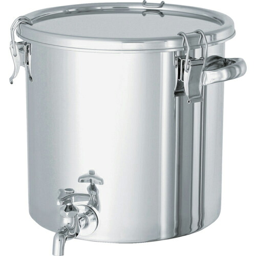MONOVATE ステンレスタンク ストレート密閉タンク(蛇口付) 20L ( CTH-W-30 )