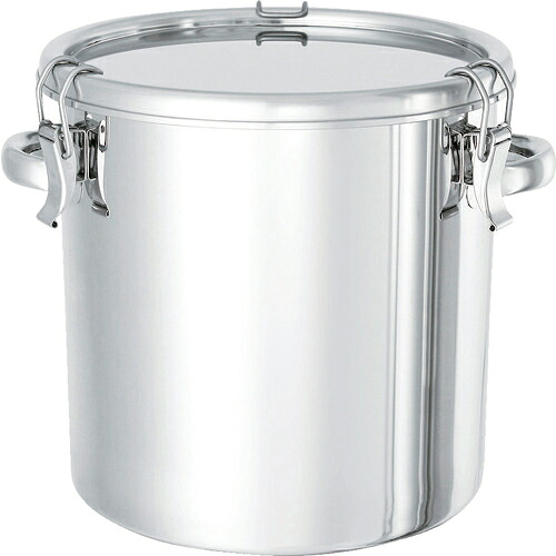 MONOVATE ステンレス鋼貯蔵タンク テーパー付かぎ分けるゼムクリップ式密閉貯蔵タンク(フタ付)10L ( TP-CTH-24 )