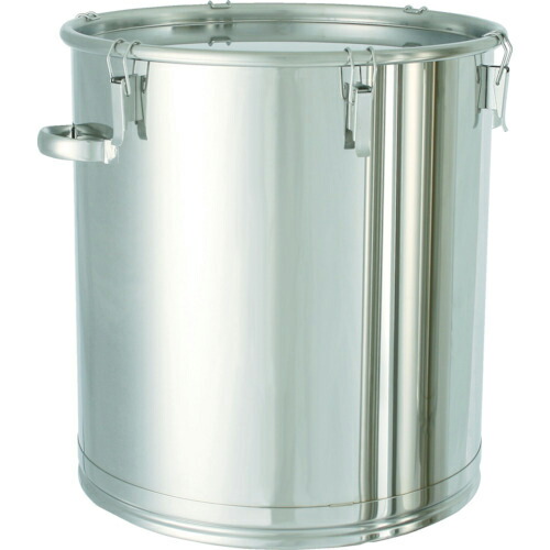 MONOVATE ステンレス鋼貯蔵タンク 大型聞き付けるゼムクリップ式密閉貯蔵タンク(フタ付) 150L ( CTH-565 ) 花・ガーデン・DIY-DIY・工具