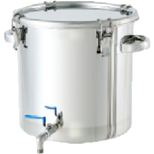MONOVATE ステンレスタンク ストレート密閉タンク(ボールバルブ付) 25L ( CTHV-33 )