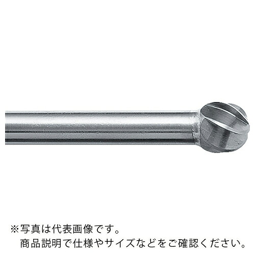 百貨店 ( スーパーツール ) 百貨店超硬赤ちょうちん 軽銀とり捨てる 置き目付印字機 シャンク径6粍 球型 刃径:12.7 ( SB8C03SA )