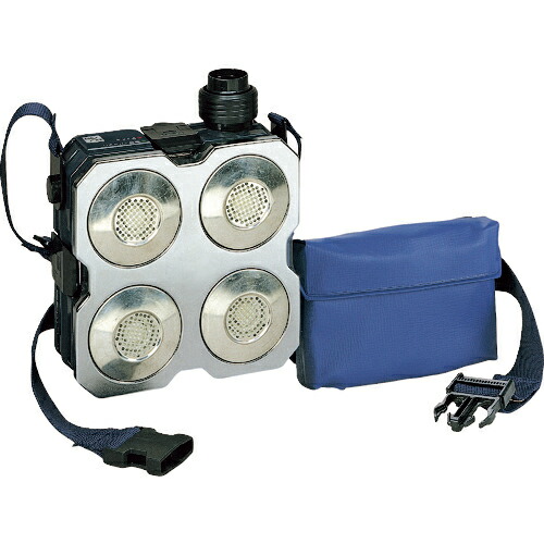 シゲマツ ( 重松製作所 ) 電動ファン付き呼吸用保護具用ファンユニット (フィルタ別売り)(20105) ( FU-28 ) 【メーカー取寄】