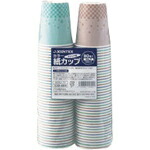 JTX ( プラス ) 329943)カラ-紙カップST柄 7oz2400個 ( N030J-7C-P ) 【メーカー取寄】