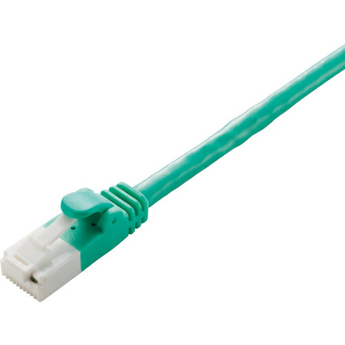 ELECOM ( エレコム ) LANケーブル CAT6対応 EU RoHS指令準拠 爪折れ防止 30m グリーン ( LD-GPT/GN30/RS ) 【メーカー取寄】