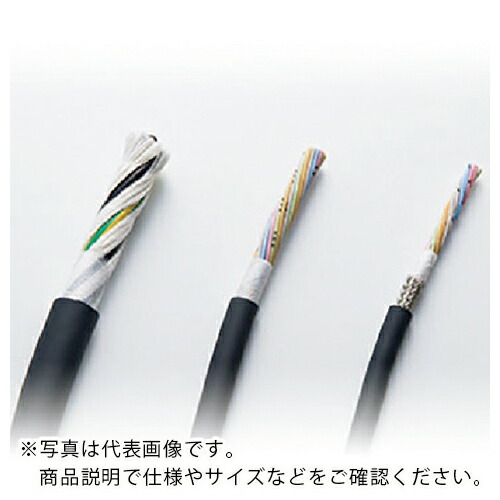 太陽ケーブルテック 電子機器ロボット用ケーブル ＥＸＴ－２／２０２７６ ＬＦ １０Ｍ EXT-2/20276 3X22AWG-10 ( EXT2202763X22AWG10 ) 太陽ケーブルテック（株）