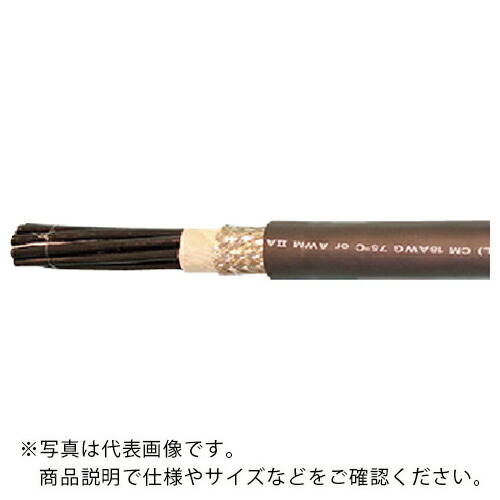 太陽ケーブルテック　電子機器配線用ケーブル　ＣＭ－ＳＢ／２４６４－１００７／２Ａ　ＬＦ　１０Ｍ CM/2464-SB 4X18AWG-10 ( CM2464SB4X18AWG10 ) 太陽ケーブルテック（株）