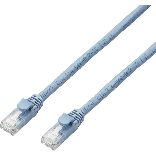 ELECOM ( エレコム ) LANケーブル CAT6A対応 RoHS ツメ折れ防止カバー 70m 単線 ブルー ( LD-GPAT/BU70/RS ) 【メーカー取寄】
