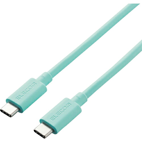 ELECOM ( エレコム ) USB4ケーブル C-Cタイプ 0.8m グリーン ( USB4-APCC5P08GN ) 【メーカー取寄】