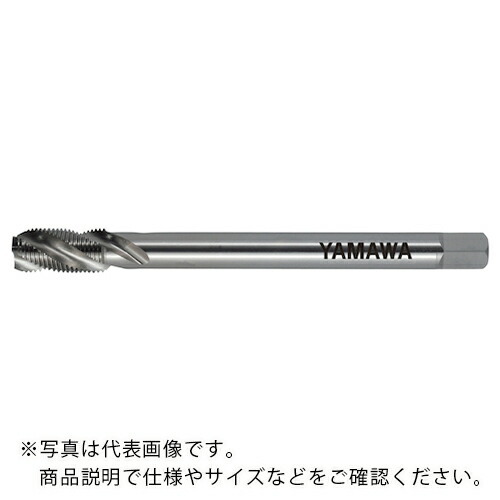 ヤマワ ( 弥満和製作所 ) ロングシャンク管用平行ねじ用スパイラルタップ LS-SP-PS L100 3/8-19 ( LS-SP-PS-100-3/8-19 ) 【メーカー取寄】