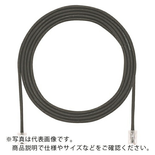 PANDUIT ( パンドウイット ) 科目5E細径パッチコード 1m 黒 ( UTP28CH1MBL ) 【10本仕掛ける】