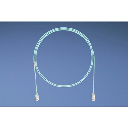 PANDUIT ( パンドウイット ) 種族6細径パッチコード 30m 淡彩青味 ( UTP28SP30MPB ) 【10本仕かける】