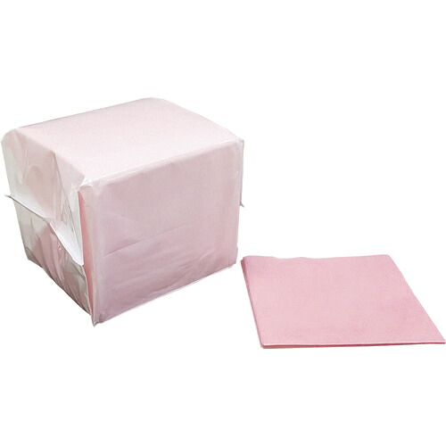 橋本クロス フードクロス ピンク 4ツ折 260×250mm(100枚×30袋入) ( NBO2625P ) 【メーカー取寄】