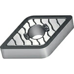Walter ( ワルター ) 旋削加工用チップ 55°菱形ネガチップ WKK20S ( DNMA150608-RK5 WKK20S ) 【10個セット】 【メーカー取寄】