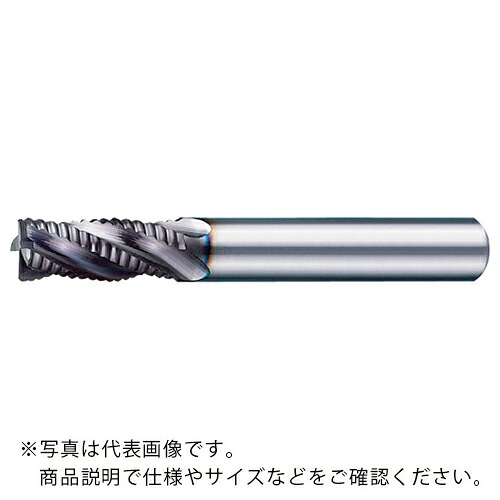 三菱K ( 三菱マテリアル ) 3枚刃インパクトミラクル 超硬スクエアエンドミルショット刃長(S)6mm ( VFSFPRD0600 ) 【メーカー取寄】