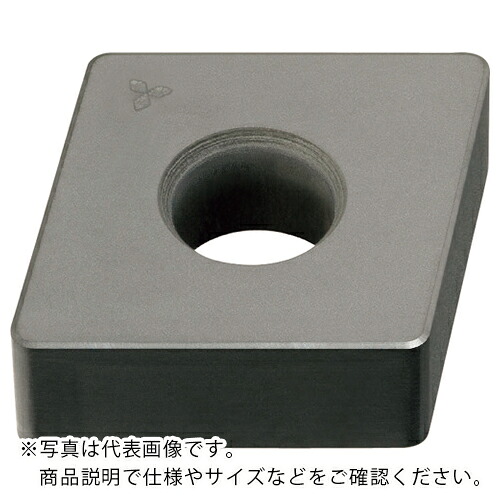 三菱 ( 三菱マテリアル ) 旋削鋳鉄切削用 4コーナインサート ソリッドCBN MBS140 ( CNGA120412 MBS140 ) 【メーカー取寄】