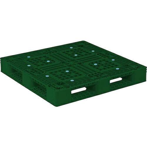 サンコー パレットD4-1111-2S グリーン 812900 ( 81290000GRKRS ) 三甲(株) 【メーカー取寄】