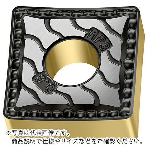 Walter ( ワルター ) 旋削加工用チップ 正方形ネガタイプ WPP10G ( SNMG120408-MP3 WPP10G ) 【10個セット】 【メーカー取寄】