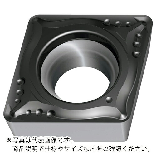 Walter ( ワルター ) 旋削加工用チップ 80°菱形ポジタイプ WKK10S ( CCMT060204-MK4 WKK10S ) 【10個セット】 【メーカー取寄】