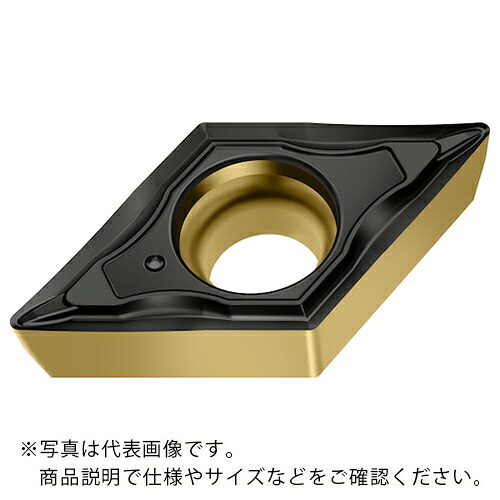Walter ( ワルター ) 旋削加工用チップ 55°菱形ポジチップ WEP10C ( DCMT070202-FP4 WEP10C ) 【10個セット】 【メーカー取寄】